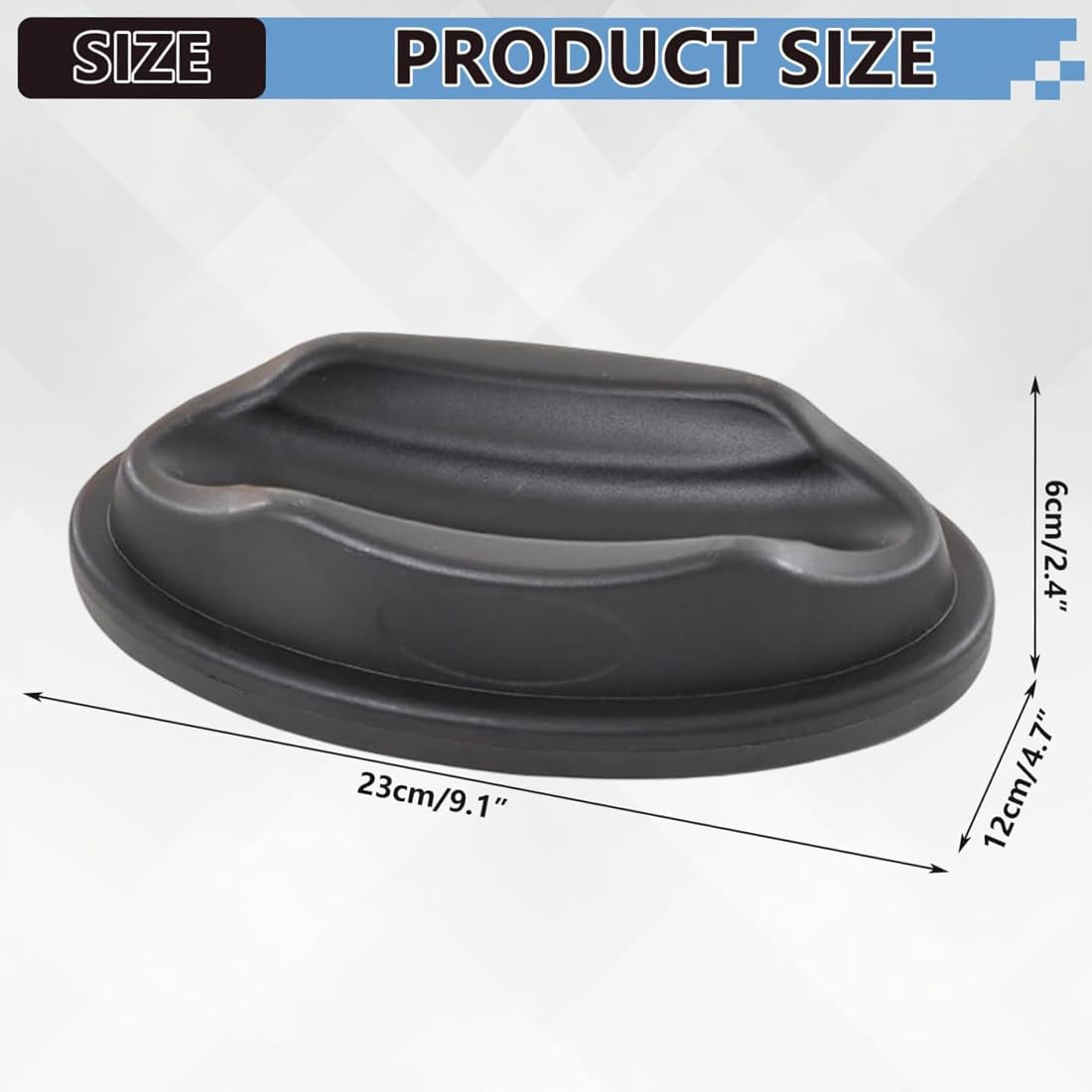 Support Roue Avant Pour Home Trainer – Base Antidérapante, Large, Compatible VTT/Roue – Stabilité Renforcée, Silencieux, Facile à Installer