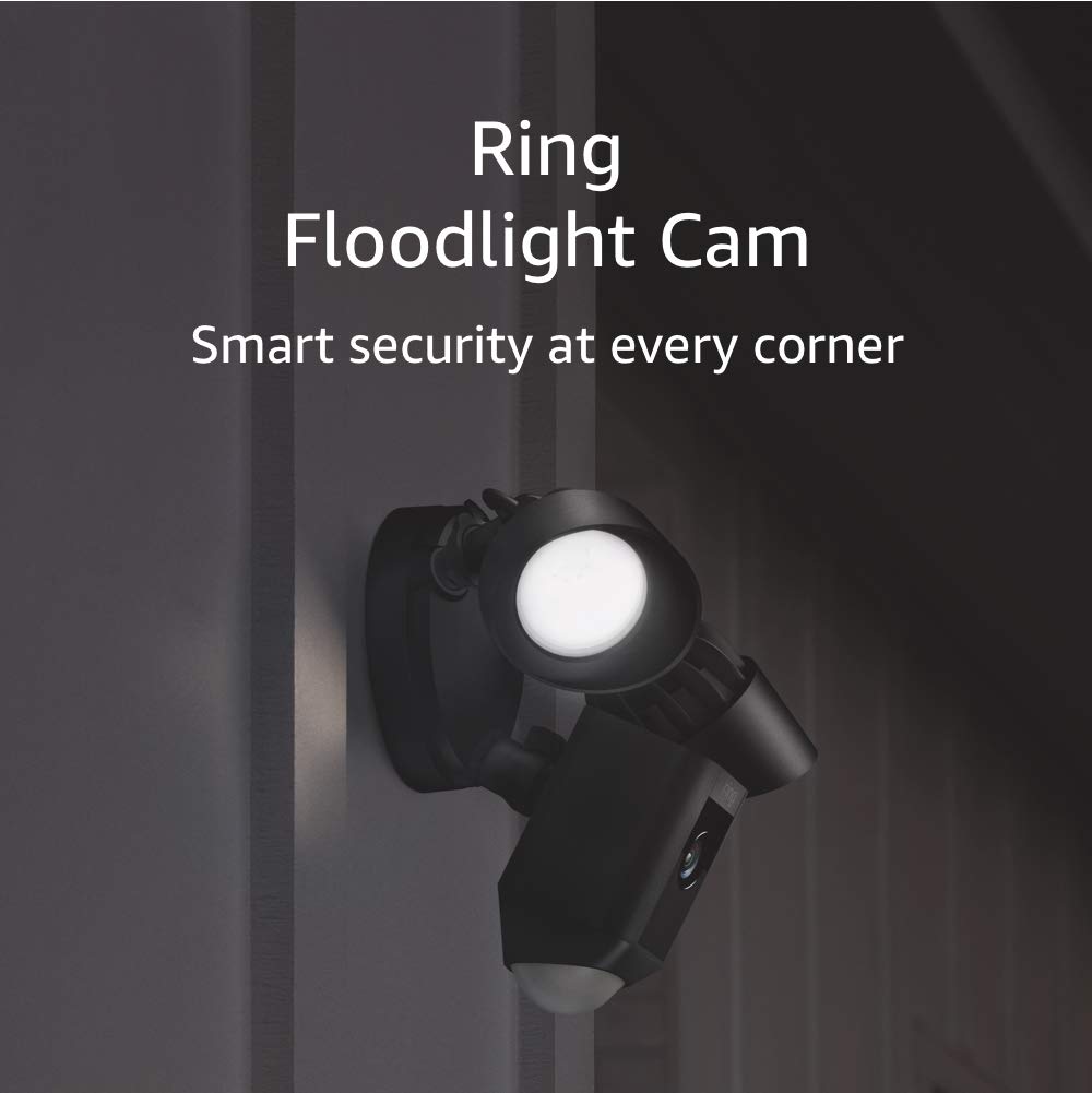 Ring Floodlight Camera Motion Activated Hd Security Cam Two Way
