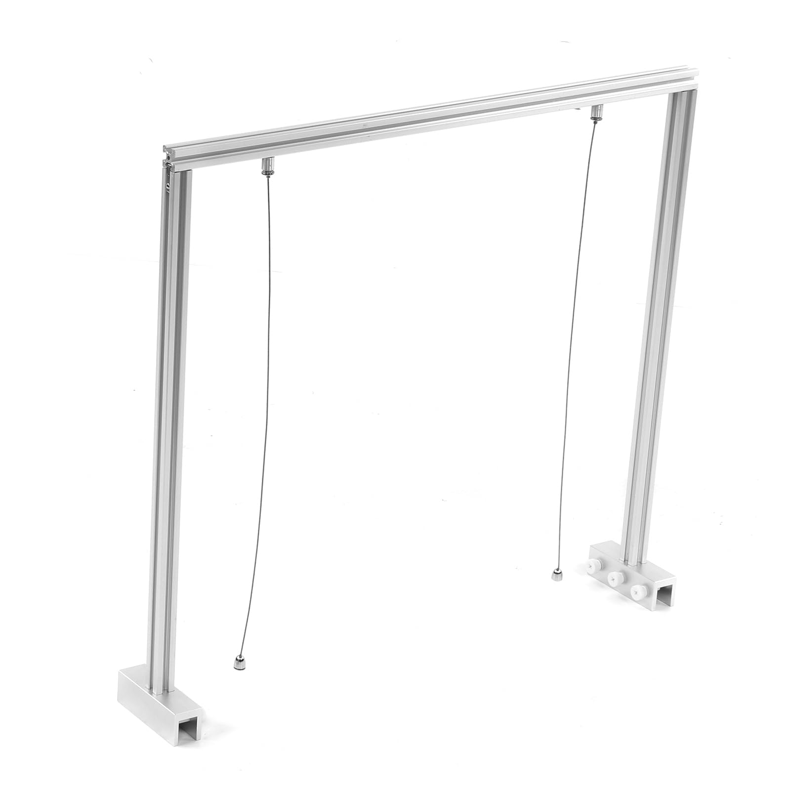 Supporto per lampada per rettili, staffa in alluminio per accesso ai pesci con base rinforzata, gonfiaggio per lampade riscaldanti e rettili