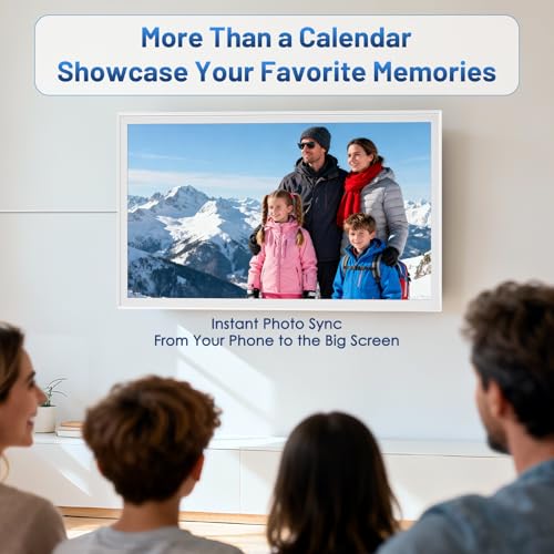 Image of 32 inch Digital Calendar with Chore Chart & Touchscreen Planner