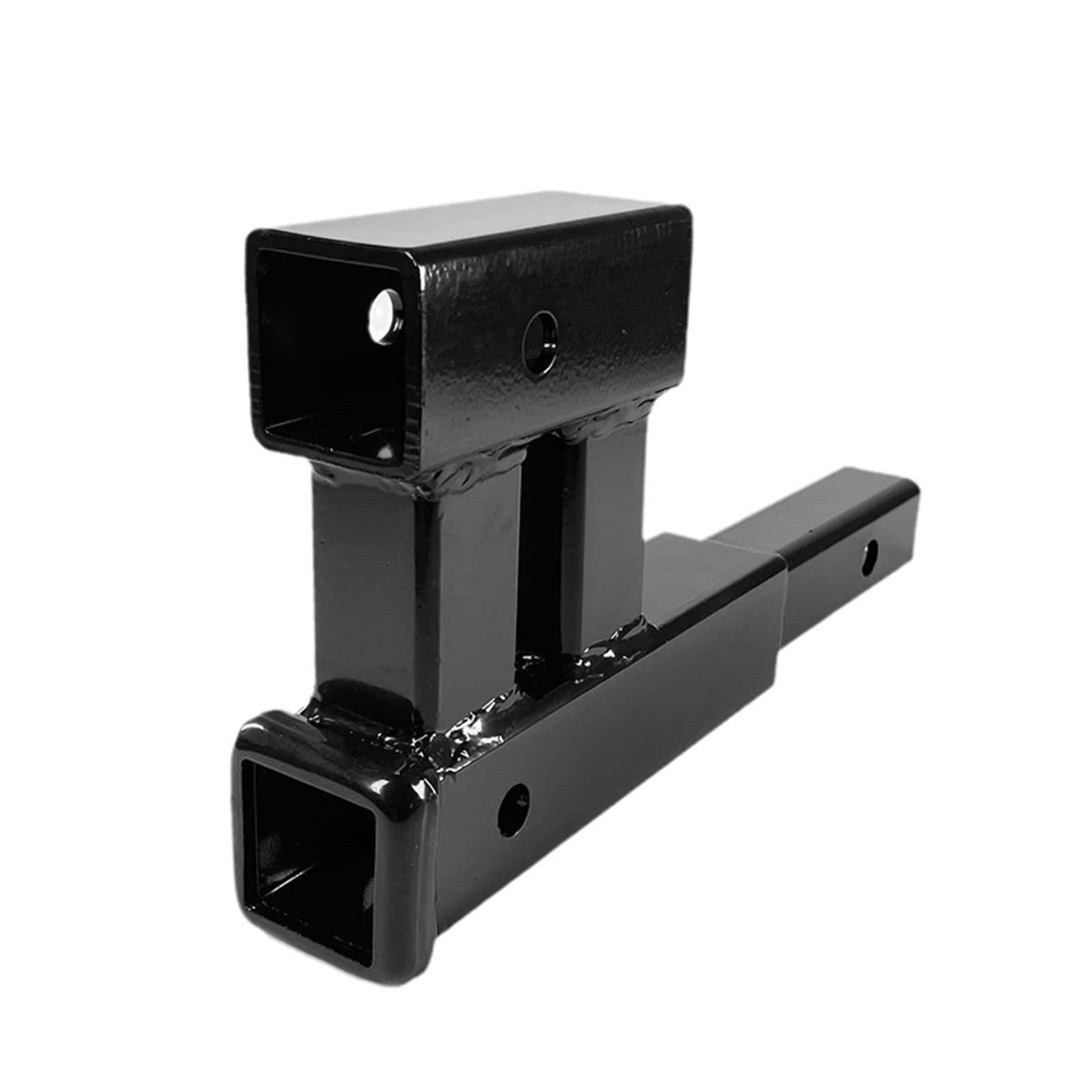 2 Pollici Dual Truck Trailer Hitch Receiver Rise Drop Adapter Extender Doppia Estensione RV Parts Van Camper Accessori Caravan per Camper
