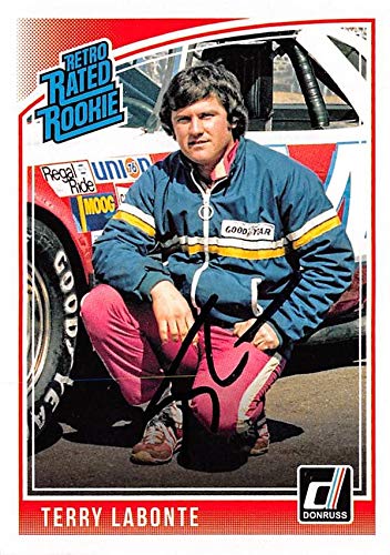 Terry Labonte autographed Trading Card (Auto Racing, NASCAR, SC) 2019 Donruss Retro Rated Rookie #19