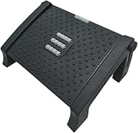 Apoio Para Os Pés Com Regulador De Altura Ergonômico Com Massageador Perfeito Para Escritórios E Ambientes De Trabalho