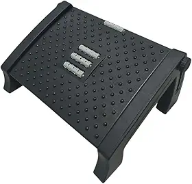 Apoio Para Os Pés Com Regulador De Altura Ergonômico Com Massageador Perfeito Para Escritórios E Ambientes De Trabalho