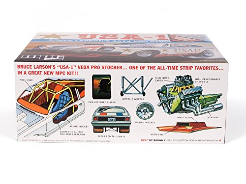 MPC Bruce Larson USA/1 Pro Stock Vega Kit 1:25 miniatura 3