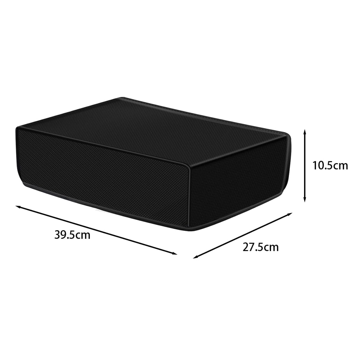 Funda Protectora Impermeable Horizontal Negra para Consola de Juegos PS5