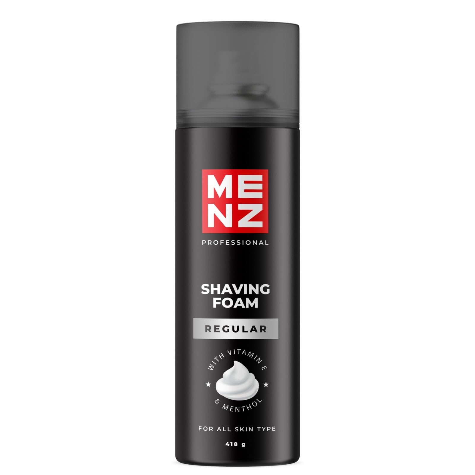MENZ Shaving Foam For Men 418gm | Shaving Foam With long lasting Fresh Fragracne Menthol Foam With Tea Tree oil vitamin E (Pack Of 1)-image-1