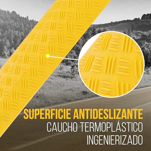 Protector de mangueras Pyle de suelo resistente pasacable exterior 907kg seguro 7