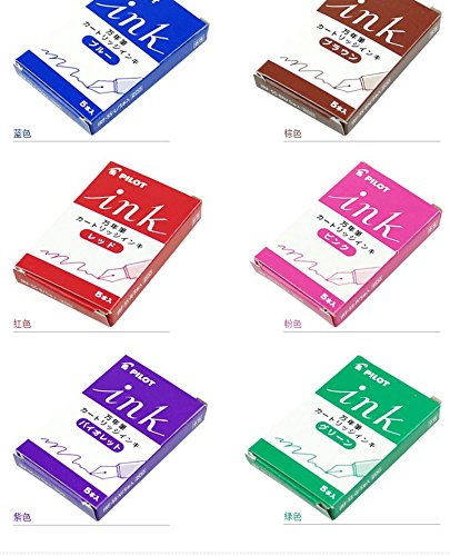 Image of Pilot Cartridge Color Ink 5 Pack
