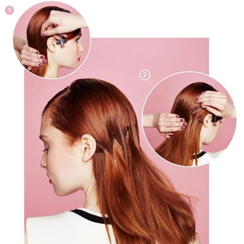 Miniatura 3 de Bobby Pins - Pinzas para el pelo de 2 pulgadas con acabado liso para mujeres y niñas, ideales para todo tipo de cabello (120 unidades, negro)