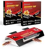 Cockroach Traps for Indoor, 36 Pack Sticky Roach Traps, Cockroach Bait for Home, Garage and Shed