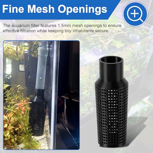 Image of Magluv Aquarium Intake Guard Fit for Fluval 106 /107 /206 /207 Intake Filter, Fish Tank Filter Cover Replacement for Aquameta Aquarium Filter Intake Guard Protects Aquatic Life