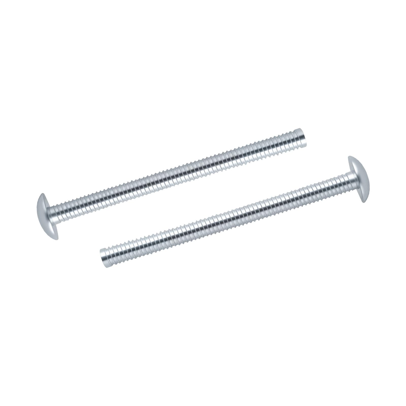 Machine Screws - 8-32 x 2（25pcs）, Perfect Fit for Knob and Pull Installation, Machine Thread Screws for Drawers & Doors