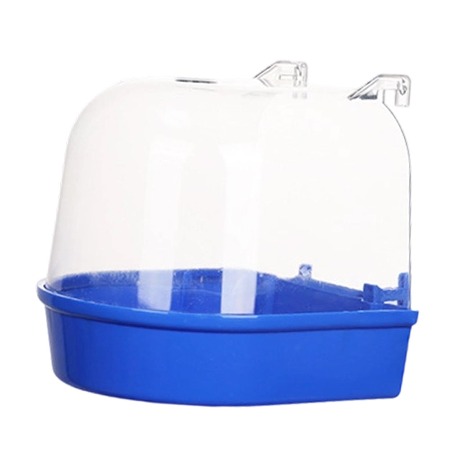 CALANDIS Bird Caged Bath Box Canary Budgie Parakeets Water Bowl House Dark Blue-image-37