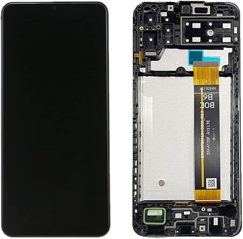 Miniatura 2 de Pantalla LCD de repuesto táctil digitalizador Asamblea con marco para Samsung Galaxy A13 4G A13 LTE A13 lite A135f A135u A135m 6.6 pulgadas