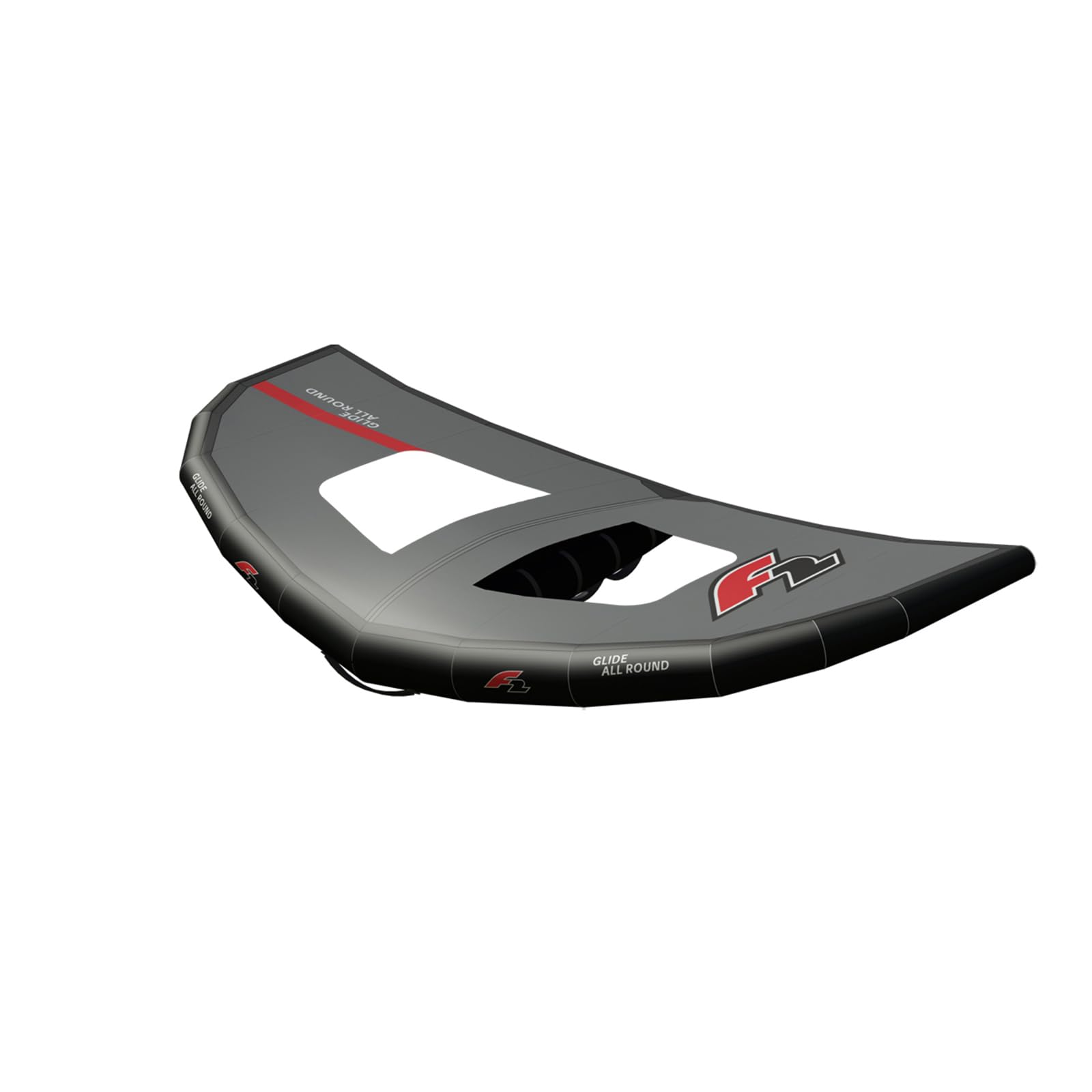F2 Set Foilboard Starlit Team Grau 115L + Alu Foil 2000 + Wing 4qm