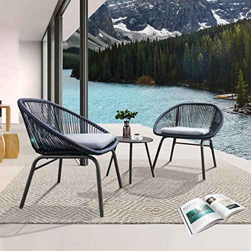 3 Piece Patio Bistro Set - Image 2