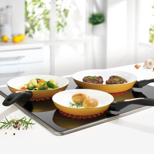 Poêles à induction céramique or qui ne collent pas pour simplifier le lavage - 2