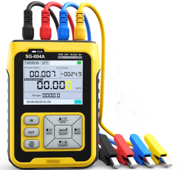 SG-004 Señal multifunción Generador 4-20ma Corriente analógica Termopar Presión Proceso de resistenciaCalibrador