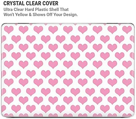 Skinit Case + Skin Compatible with MacBook Air 13in M1 (2021) Originally Designed Plush Pink Hearts Design
