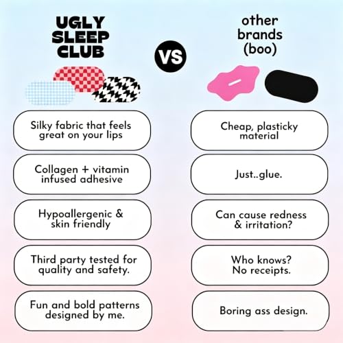 Ugly Sleep Club Mouth Tape, Collagen-Infused, 2-Pack — view 3