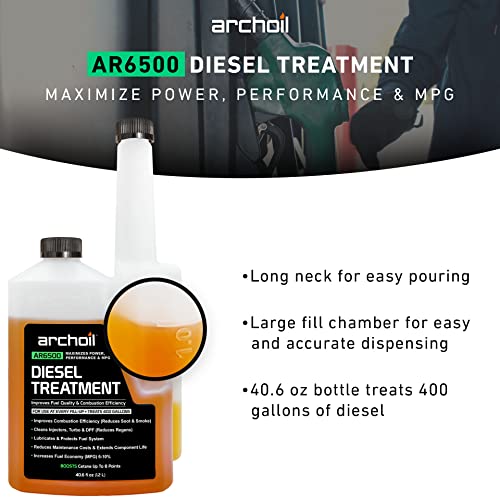 Archoil AR6500-40 Diesel Treatment (40.6 Oz) - Treats 400 Gallons - Additive thumb #2