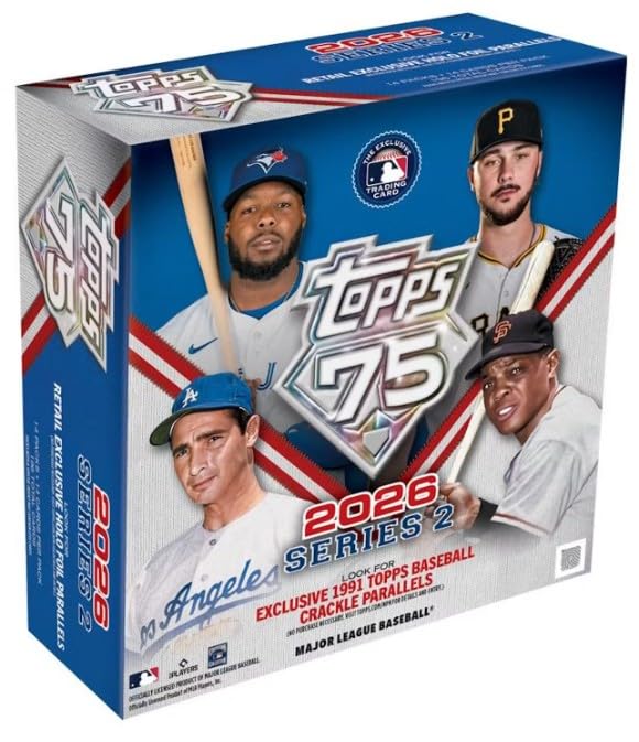 2026 Topps Series 2 Baseball Sealed Mega Box (14 Packs/Box)