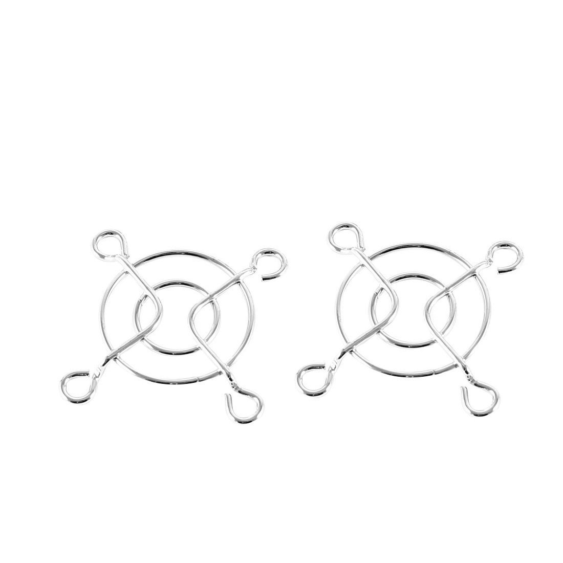 uxcell 2 Pcs Metal Wire Finger Guard Protect Grill for 40mm PC Cooling Fan