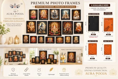 Image of Jaharveer Goga Ji Maharaj Photo Frame | Table Top & Wall Hanging Pooja Frame (20x15 Cm)| Religious Spiritual Decor
