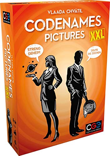Asmodee CGED0041 - Codenames XXL, familiespel, Duits