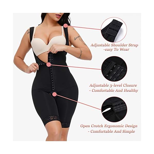 SPARSHINE-Shapewear-for-Women-Tummy-Control-Fajas-Colombianas-Body-Shaper-Open-Bust-Bodysuit-for-Women-Waist-Trainer SPARSHINE Fajas Colombianas Reductoras Moldeadoras Shapewear Body Shaper Tummy Control For Women