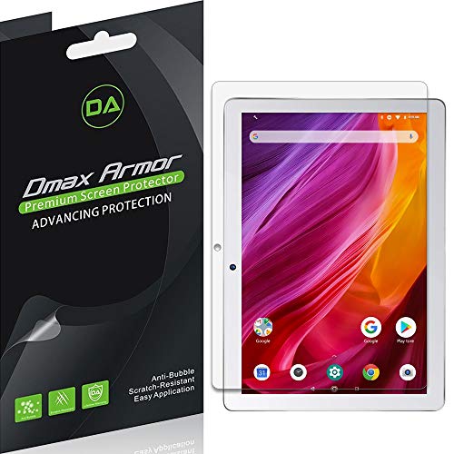 (3 Pack) Dmax Armor for Dragon Touch K10 Tablet 10.1 inch Screen Protector