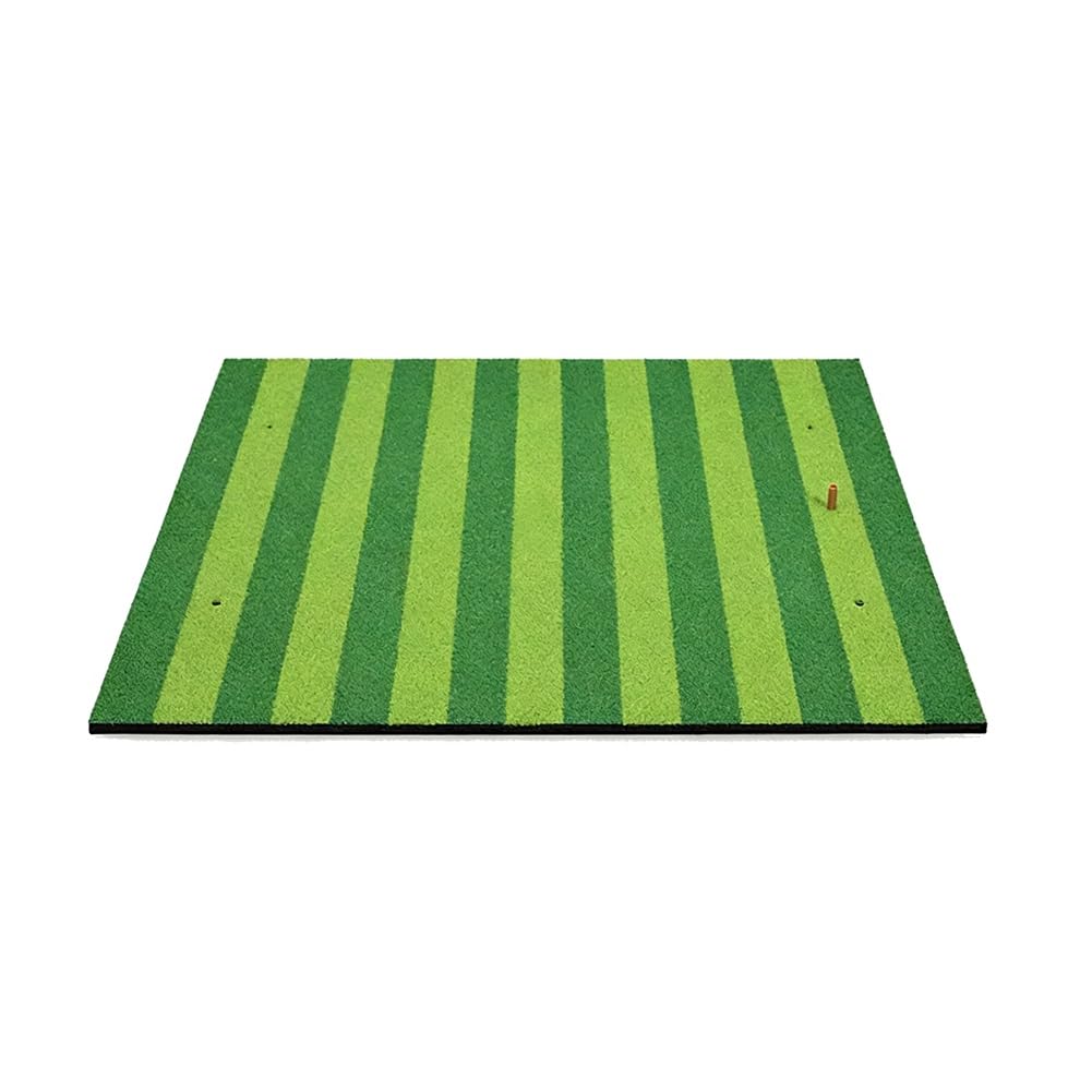 Tapete de práctica de golf de césped artificial resistente con base amortiguadora