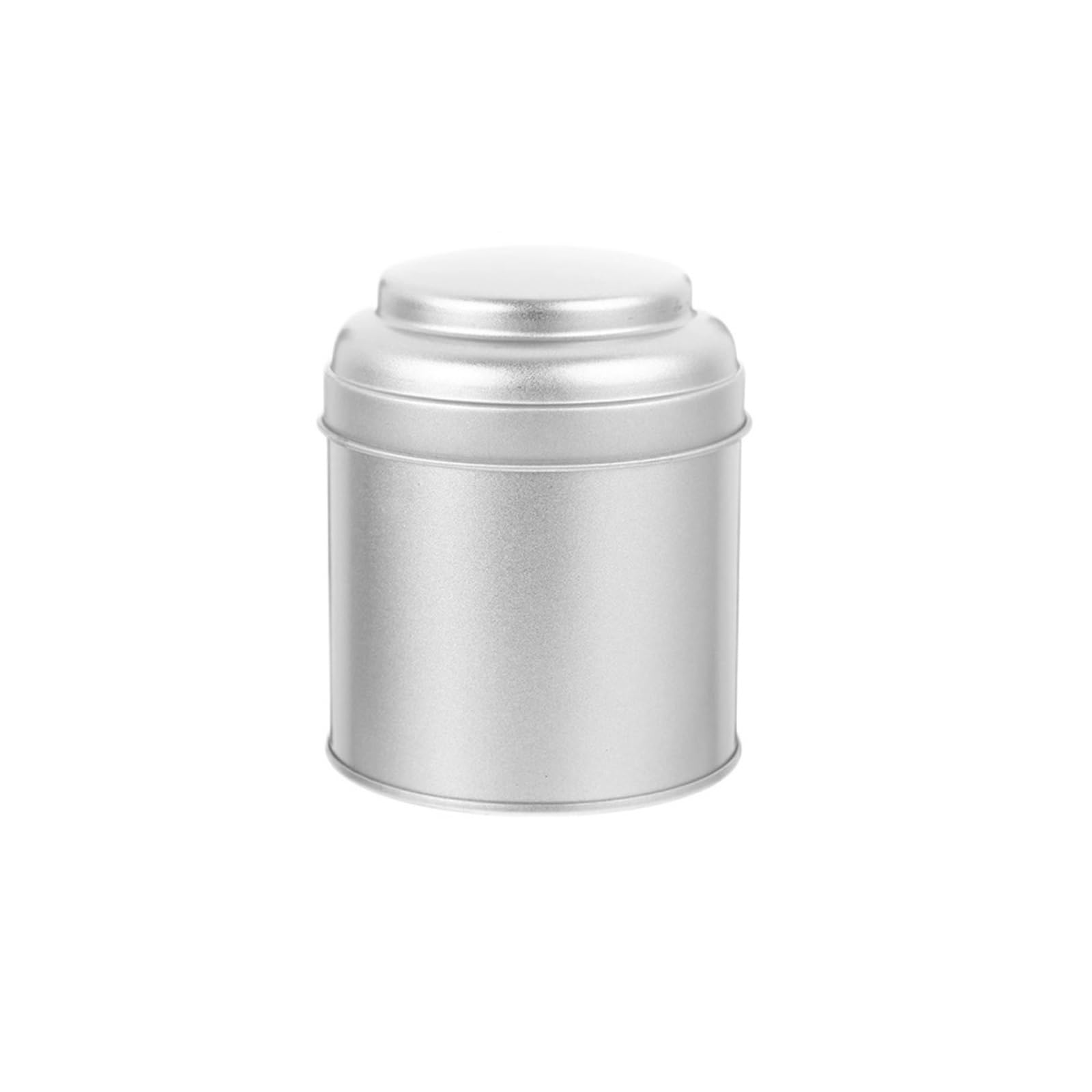 UBOHUZ 6 Pcs Tea Canister Canisters For Leaf Gift Jar Tinplate Storage Jars Loose Airtight Tins Container With Lids for Tea, Coffee