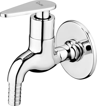 NEW WARE Nozzle Bib Cock Faucet/Tap with Chrome Finish for Bathroom & Washing Areas