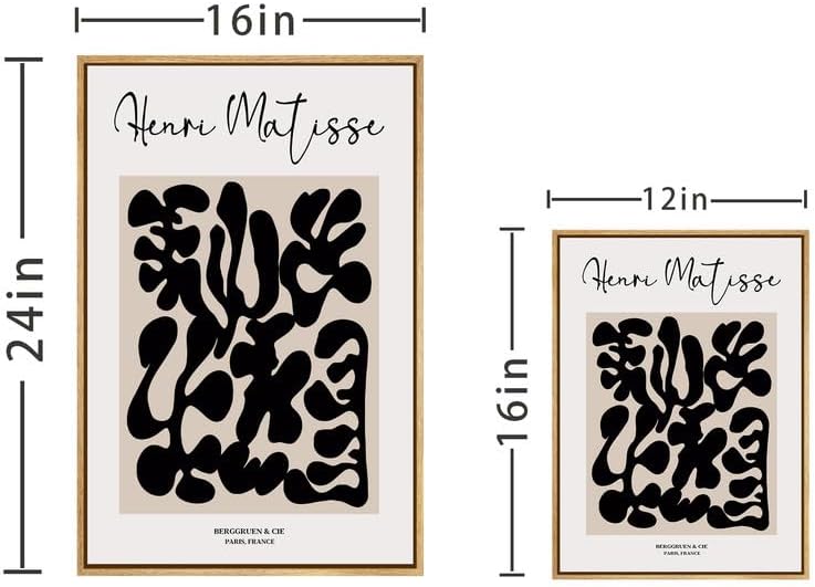 Miniatura 7 de Zzuyi Henri Matisse impresiones artísticas enmarcadas, póster de mercado de flores, impresiones de Matisse, pinturas de Matisse, impresiones de arte