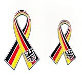 2 Deutschland Schleifen Ribbon Loops Flaggen