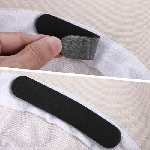 Image of TIESOME 30 Pcs Hat Sizer Reducer Insert, Black Hats Reducing Tape Liner Foam Reducing Self Adhesive Hat Size Tape for Men Women Caps Sweatband