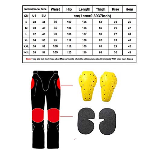 image for Takuey 2019 Waterproof Men Motorcycle Riding Pants Motocross Racing Je