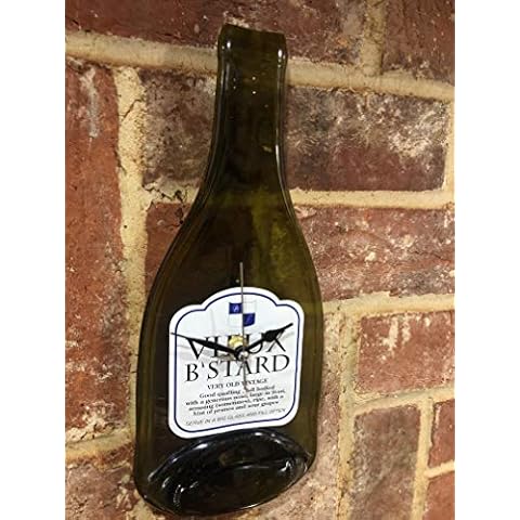 Vieux Bstard, Old Bastard novelty wine clock, ideal wine snob gift .Fun and quirky wall clock Cover