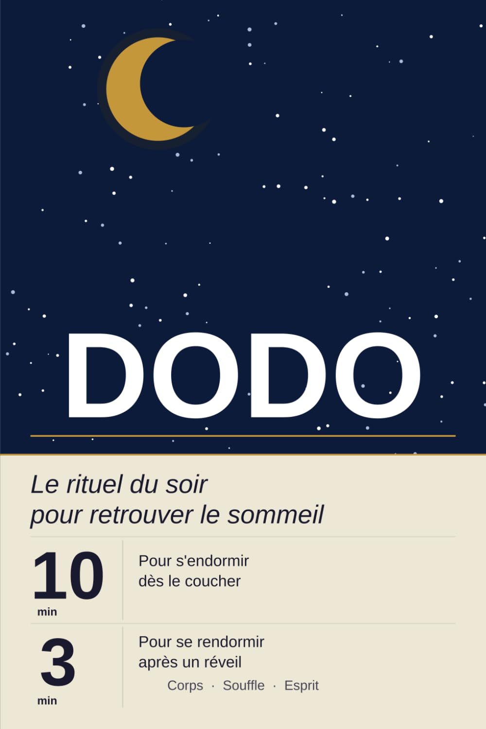 DODO: Le rituel du soir pour retrouver le sommeil