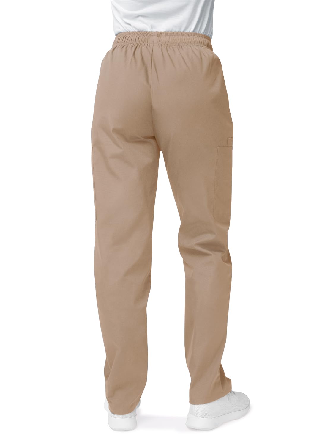 Sivvan Scrubs for Women - Drawstring Cargo Scrub Pants - S8200 - Khaki - L