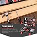 COMOWARE 141-Piece Home Tool Kit - Basic Household Hand Tool Set with Socket Wrench Combination Tools, Plastic Toolbox Storage Case for Home, RV