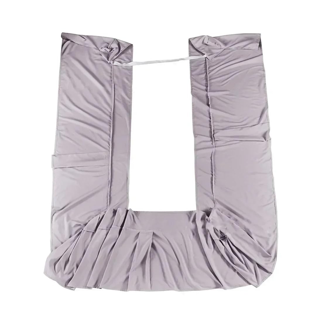 1 mantovana giroletto ad angolo aperto, in tinta unita, spazzolato, per casa e hotel, matrimoniale, king size, queen size (CQ005-06, matrimoniale, 100 x 190 x 38 cm)