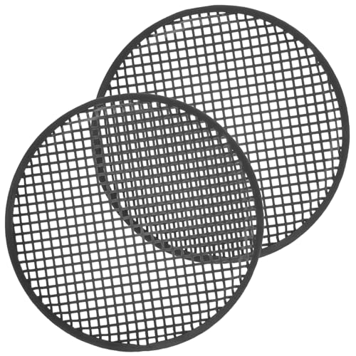 JOINPAYA 2個車用スピーカーネット カーオーディオガード シンプルサブウーファープロテクター 装着簡単軽量メッシュカバー