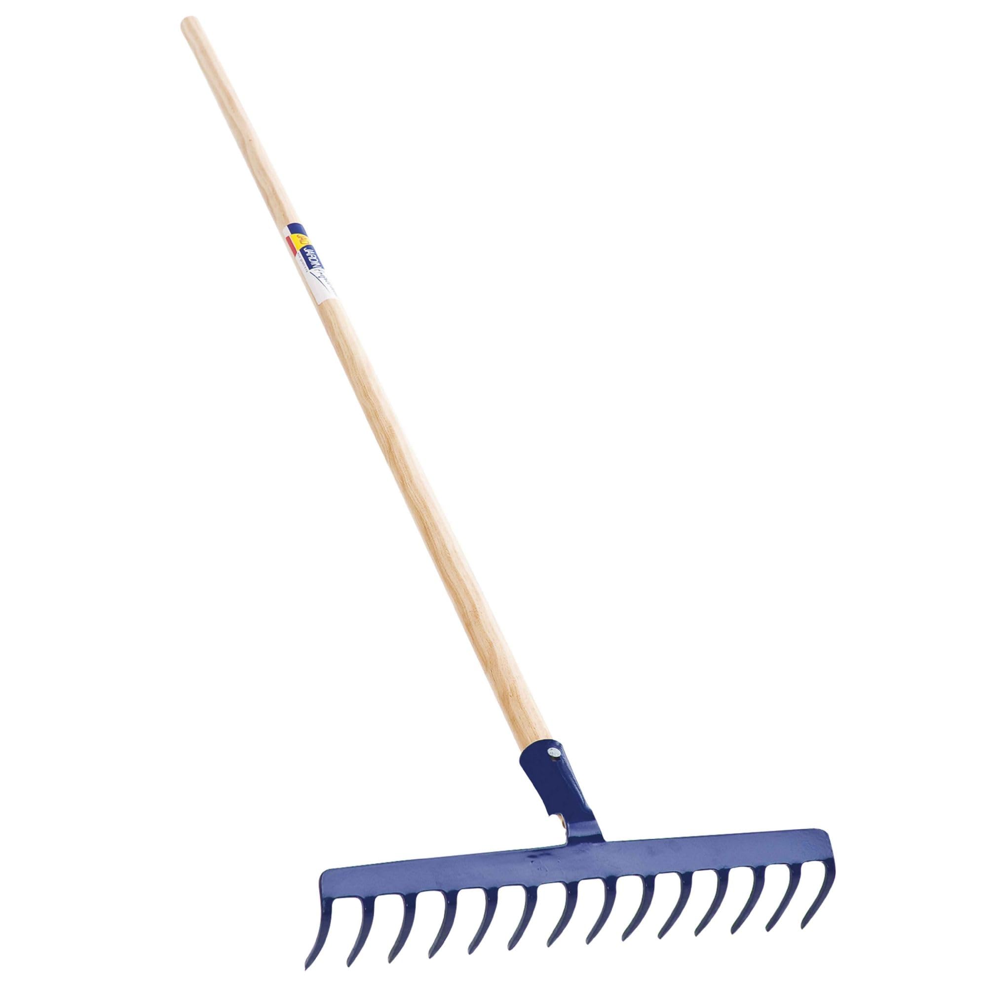 JAD 01801 Râteau 14 Dents avec Manche Bleu 150 cm
