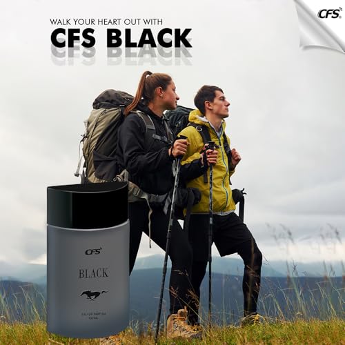 Image of CFS Black EDP Long Lasting Perfume & Black Deodorant Body Spray