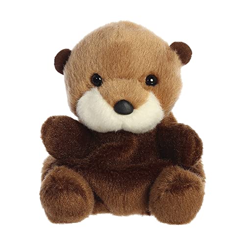 Aurora, 33683, Palm Pals Selena Nutria Marina, Peluche, marrón, 13cm