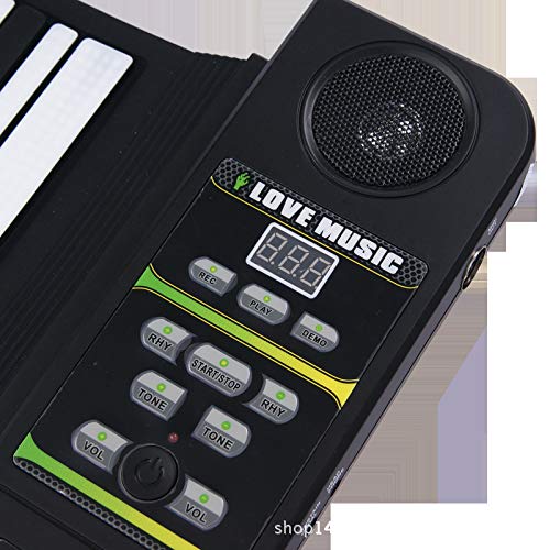KUANDARM Piano Pliant Main Roll Piano, 88 Touches Rechargeables Roll Up avec Le Support de pédale de Volume de Retard pour Enfants débutant Musique Jouets éducatifs débutant - Les Beatles, Paul McCartney, John Lennon, RIngo Starr, George Harrison KUANDARM Piano Pliant Main Roll Piano, 88 Touches Rechargeables Roll Up avec Le Support de pédale de Volume de Retard pour Enfants débutant Musique Jouets éducatifs débutant – Image 3