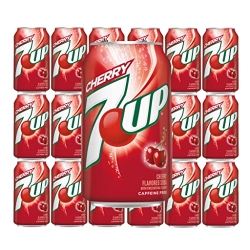 7Up Cherry Soda, 18 Cans, 12 Fl Oz #TOP1